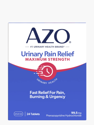A Box of AZO Pain Relief Tablets