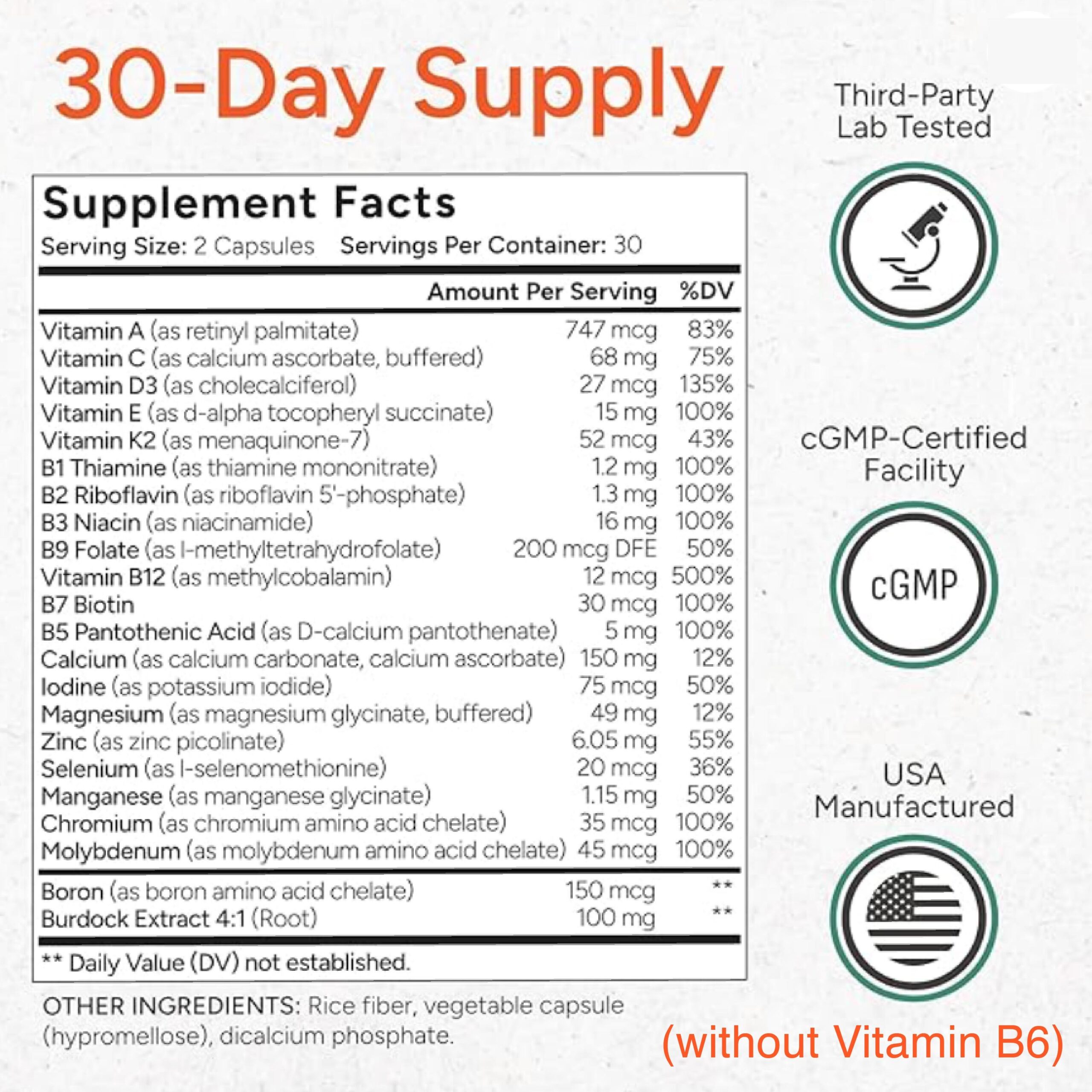BLADDER SMARTยฎ Low Acid Multivitamin - Image 4