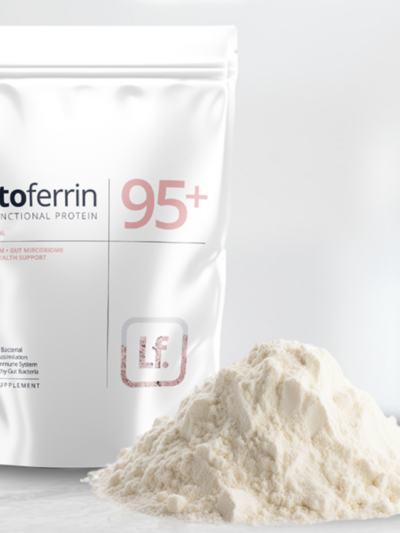 A Pouch of Lactoferrin Powder