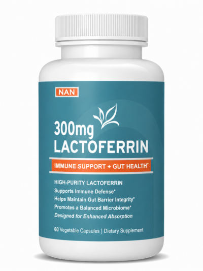 A bottle of Lactoferrin by Natural Approach Nutrition