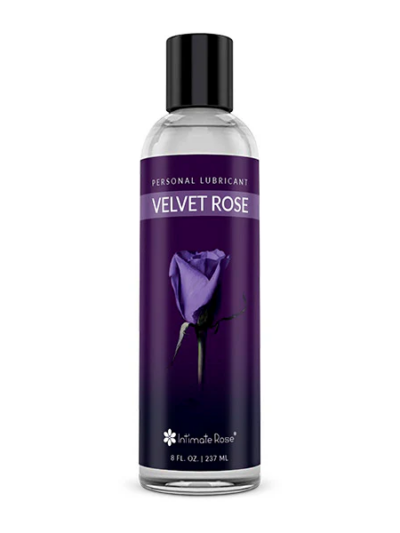 A Bpttle of Velvet Rose Personal Lubricant
